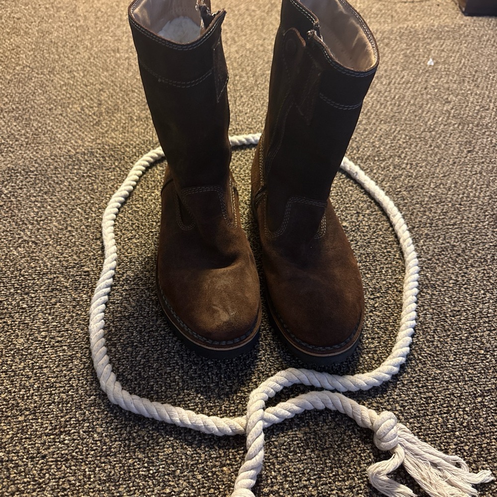 Tecnica Dark Brown Suede Boots